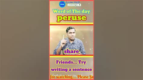 perusing meaning in marathi